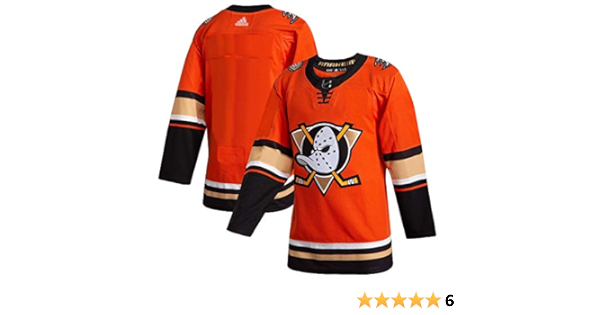 orange mighty ducks jersey