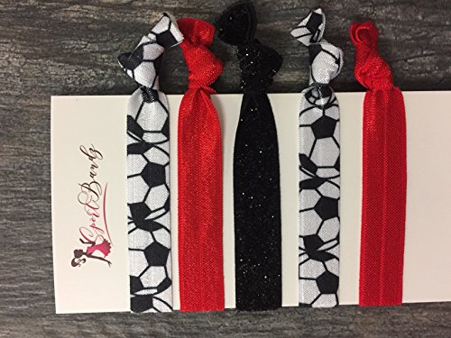 Infinity Collection Soccer Hair Accessories Soccer Hair Ties No