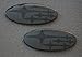 Front & Rear Glossy Badge Emblem For 2011-Up Compatible with Impreza Models (Aftermarket Product NOT OEM) (Black)