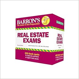 READ BOOK Barron's Real Estate Exam Flash Cards