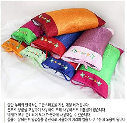 korean round pillow