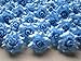 (100) Silk Sky Blue Roses Flower Head - 1.75