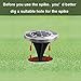 ikyou Bokemar Solar Ground Lights Outdoor Decorative Garden Pathway Light 4 Pack Bright Garden Path Light Stainless Steel White LED Lighting for Yard Patio Walkway Driveway