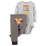 Carter's Unisex Baby First Thanksgiving 2-piece Bodysuit Pant Set