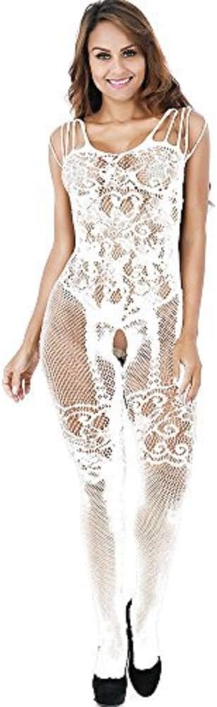 KESEELY Women Leather Button Lingerie Sexy Bandage Clubwear