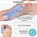 *NEW MATERIAL DESIGN* Bunion Relief Kit: #1 Recommended, NEW CoolTec Gel, Advanced Material Technology, Comfortable, Durable!! Rapid Foot Pain Relief, Perfect Posture (8pcs)