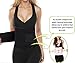SEXYWG Women's Waist Cincher Trainer Body Girdle Corset Gym Workout Sport Shaper,Medium,Black