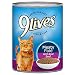 9Lives Meaty Pat&eacute; With Real Beef Wet Cat Food, 13 Oz Cans (Pack Of 12)
