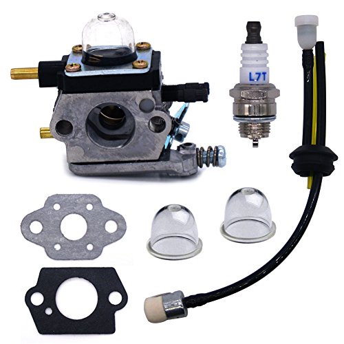 image for FitBest Carburetor C1U-K54A with Gasket Repower Kit Spark Plug for Man