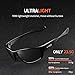 Cool Change CoolChange Polarized Sports Sunglasses TR90 Unbreakable Frame Sport Driving Fishing Bike Glasses for Men Women, Black, Medium