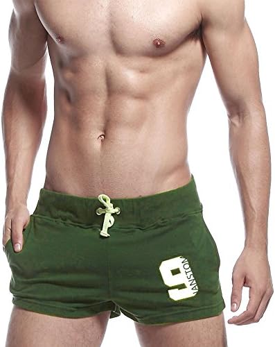 Mens Low Rise Sports Training Short Pants