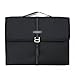 BAGSMART Electronic Organizer Slim Laptop Briefcase for 13'' MacBook, iPad, Kindle, Black