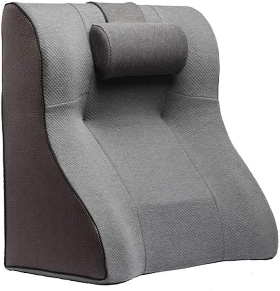 WedgeShaped Pillow, backrest Bed Support, Triangle WedgeShaped Pillow
