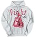 Fight For A Cure Breast Cancer Awareness Womens Clothes Gift Hoodie Sweatshirt