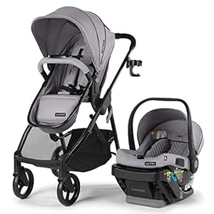 Summer Myria Modular Travel System with The Affirm 335 Rear-Facing Infant Car Seat, Stone Gray – Convenient Stroller and…