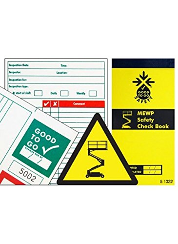Good to Go Safety 51322 MEWP Check Book