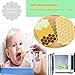 Ice Cube Trays,2 Pack Food Grade Silica Gel Flexible and BPA Free 74 Cubes Ice Trays with Lid Stackable Mini Cocktail Whiskey Ice Cube Mold Storage Containers-Green/Yellow