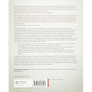 Leadership in Public Organizations: An Introduction