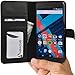 Abacus24-7 Flip Stand Wallet Case for Google Nexus 6P - Black
