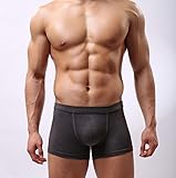 YunKi Men's Boxer Briefs Comfortble Waistband Mens Underwear Assorted Colors Underpants...