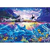 MasterPieces Signature Series Ocean Dance Jigsaw Puzzle, 2000-Piece