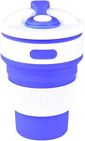 Amazon.de: Serda Kaffee-Becher, Silikon, zusammenklappbar, BPA-freier