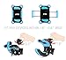 FTLL Bike Mount for Phone, Holder for iPhone 5 5s 6/ 6s plus iphone 7/7 plus Samsung Galaxy S4/5/6/7/C5/7/A3/7/5/9 Edge Note 4/5/6/7 LG G5 and 4-6 inch Smartphone