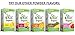Stur Drinks - Tropical Punch, Natural Powder Drink Mix, 42 Sticks, Makes 84 Servings, Made with Organic Cane Sugar, Stevia, and Natural Flavors, Contains High Antioxidant Vitamin C