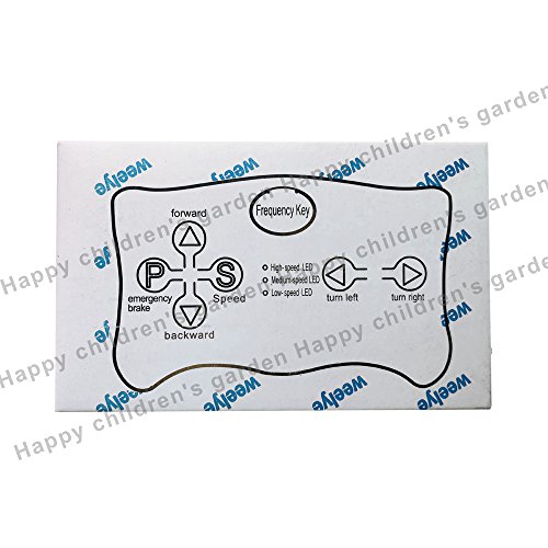 Wellye 2.4G Bluetooth Remote Control Remote Controller Transmitter Accessories for Kids Power Wheels Children Electric Ride On Toy Car Replacement Parts - Thumbnail 4