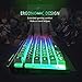 Gaming Keyboard Gaming Mouse Combo Rainbow LED Backlit Keyboard Mouse Set Mechanical Keyboard USB Wired Waterproof IPX6 Multimedia Keyboard Office Gamingthumb 3