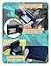 Namotu Real Carbon Fiber Wallet w/RFID Blocking Tech, Leather at Hinges and Trim - ID Window - Mens Slim Thin Real Carbon Bifold to Protect Your Money and Cards Identity