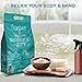 Oraganix Magnesium Salt Bath Flakes. 100% Pure Magnesium Chloride (8 lbs) – Better Absorption then Epsom Salt Plus 8oz Amber Plastic Spray Bottlethumb 2