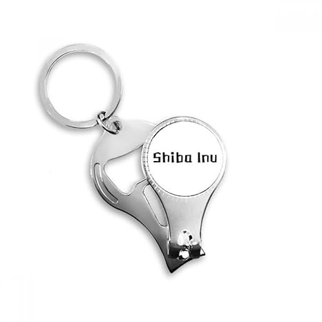 Amazoncom Shiba Inu Nail Clipper Ring Key Chain Office