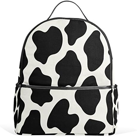 cow print mini backpack
