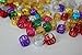 48PC Dreadlocks Beads Aluminum Cuffs Hair Decoration Filigree Tube