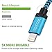 Xcords Lightning Cable,3Pack 6FT Nylon Braided USB Cord Charging Cable Compatible with iPhone 7/7 Plus,6/6S/6 Plus/6S Plus,5/5S/5C/SE, iPad, iPod Nano 7,iPod Touch