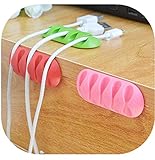 USB Charger Cell Phone Mouse Cord Holder, Feishe Cable Clips Cord Management System Desktop Cable Organizer Computer, Electrical, Charging or Mouse Cord Holder (1PCS)