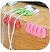Feishe Clearance USB Charger Cell Phone Mouse Cord Holder, Cable Clips Cord Management System Desktop Cable Organizer Computer, Electrical, Charging Or Mouse Cord Holder