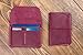 Genuines Leather Passport Holder for Men & Women Wallet Case for 1 or 2 Passports (Maroon)