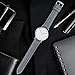 Fullmosa 22mm Leather Watch Bands Compatible with Samsung Galaxy Watch 46mm,Galaxy Watch 3 45mm,Gear S3 Frontier/Classic,Grey