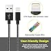ONSON iPhone Charger,2.4A 12W Dual USB Portable Travel Wall Charger with Foldable Plug+6FT Long Apple Lightning Cable Charging Cord for iPhone 7/7Plus/6S/6S Plus/6/5S/SE/5C,iPad Air/Mini/Pro(White)