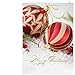 All that Sparkles Christmas Card Assortment - Set of 24 (2 designs) versed, foil embossed cards with white envelopes