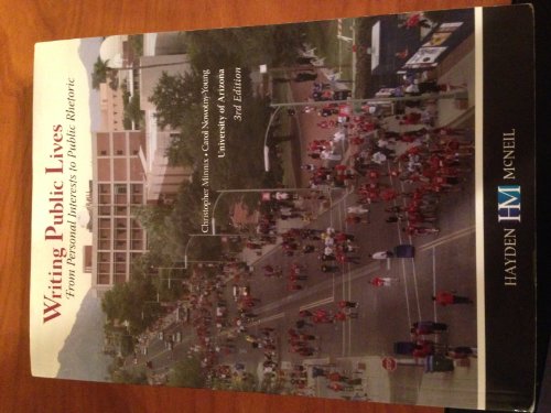 Writing Public Lives from Personal Interests to... 0738049417 Book Cover