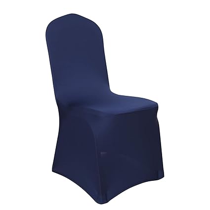 Deconovo Set Of 4pcs Navy Blue Chair Covers Chair Covers Spandex Kitchen Chair Covers For Dining Room