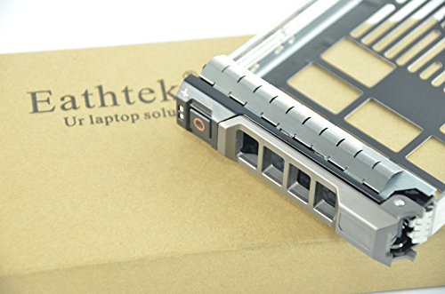 Eathtek Replacement 3.5" F238F 0G302D G302D 0F238F 0X968D X968D SAS Serial SCSI SATA SAS/SATAu HDD Tray Caddy for Dell Poweredge R310 R410 R415 R510 R610 R710 T610 T710 Series (4 Screws Included) - Thumbnail 3