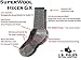 Womens Merino Wool Colorful Hiking Socks (3 PK)