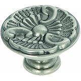 Hickory Hardware P8160-ST 1-5/16-Inch Manor House Cabinet Knob, Silver Stone