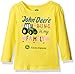 John Deere Girls' Runs in Family Tee, Yellow, 18 Months