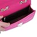 HDE Women's Crossbody Handbag Purse Lightweight Small with Chain Strap (Rose Red)