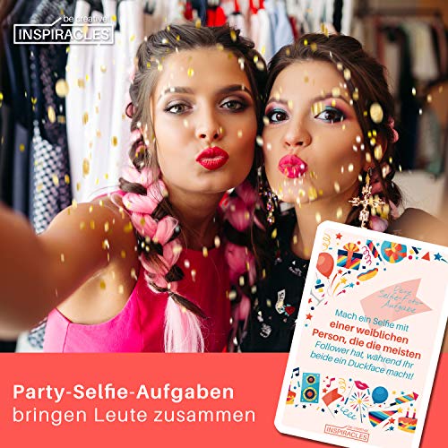 Party Spiele - 52 Fotoaufgaben Selfies - Party Spiel für Gäste, Fotospiel für Geburtstag, Mädelsabend, Hochzeit, Weiberabend, JGA, witzige Spiele für Erwachsene für Partyselfies, Partyspiel – Bild 8